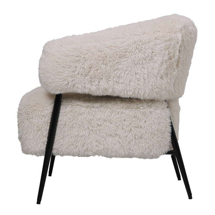 DÉJA Living - Fauteuil Beige Stof - 86x74x78cm - Bogo