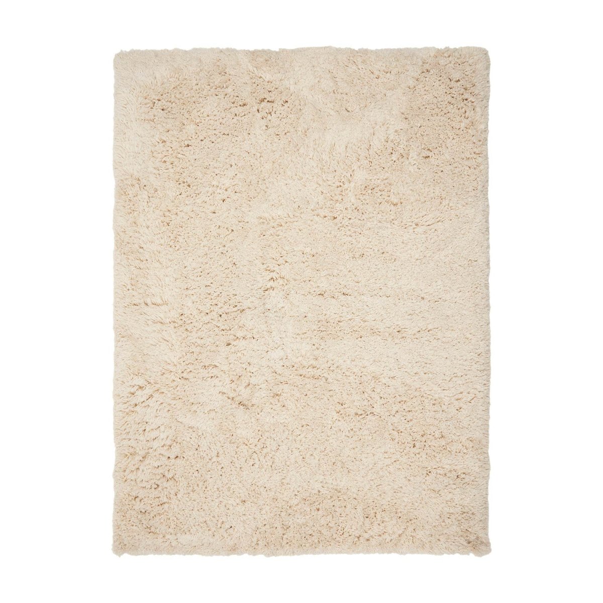 Hoogpolig Vloerkleed Pilo Ivoor Wit Polyester Interieur05