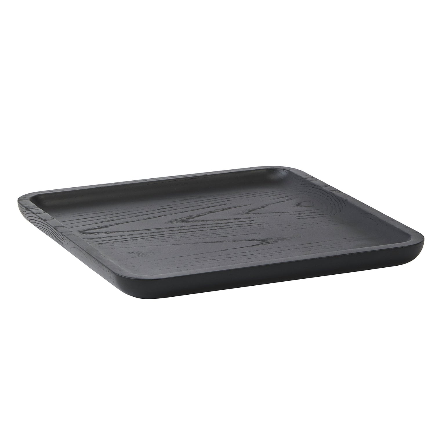 Tray Vierkant Cole Black | Zwart | Hout