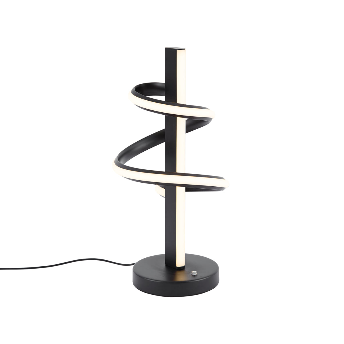 QAZQA Design tafellamp zwart incl. LED dimbaar - Rolla