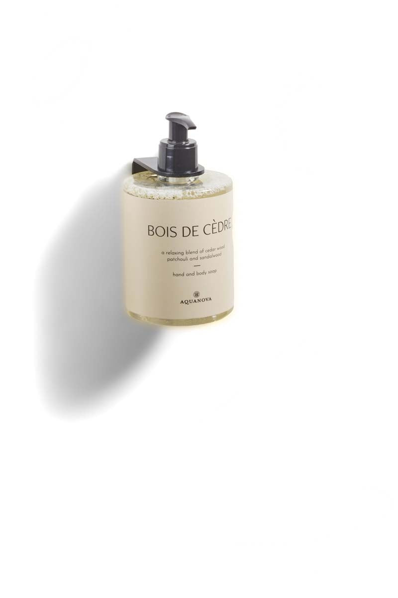 Cyra Zeeppomphouder Wand Black | Zwart | Staal