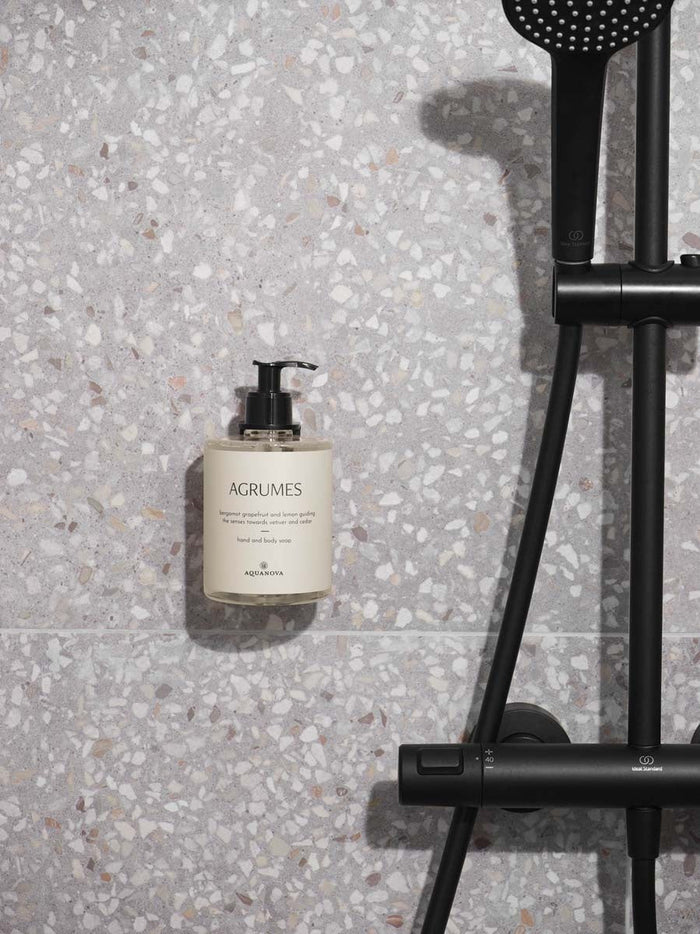 Cyra Zeeppomphouder Wand Black | Zwart | Staal