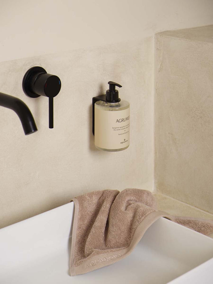 Cyra Zeeppomphouder Wand Black | Zwart | Staal