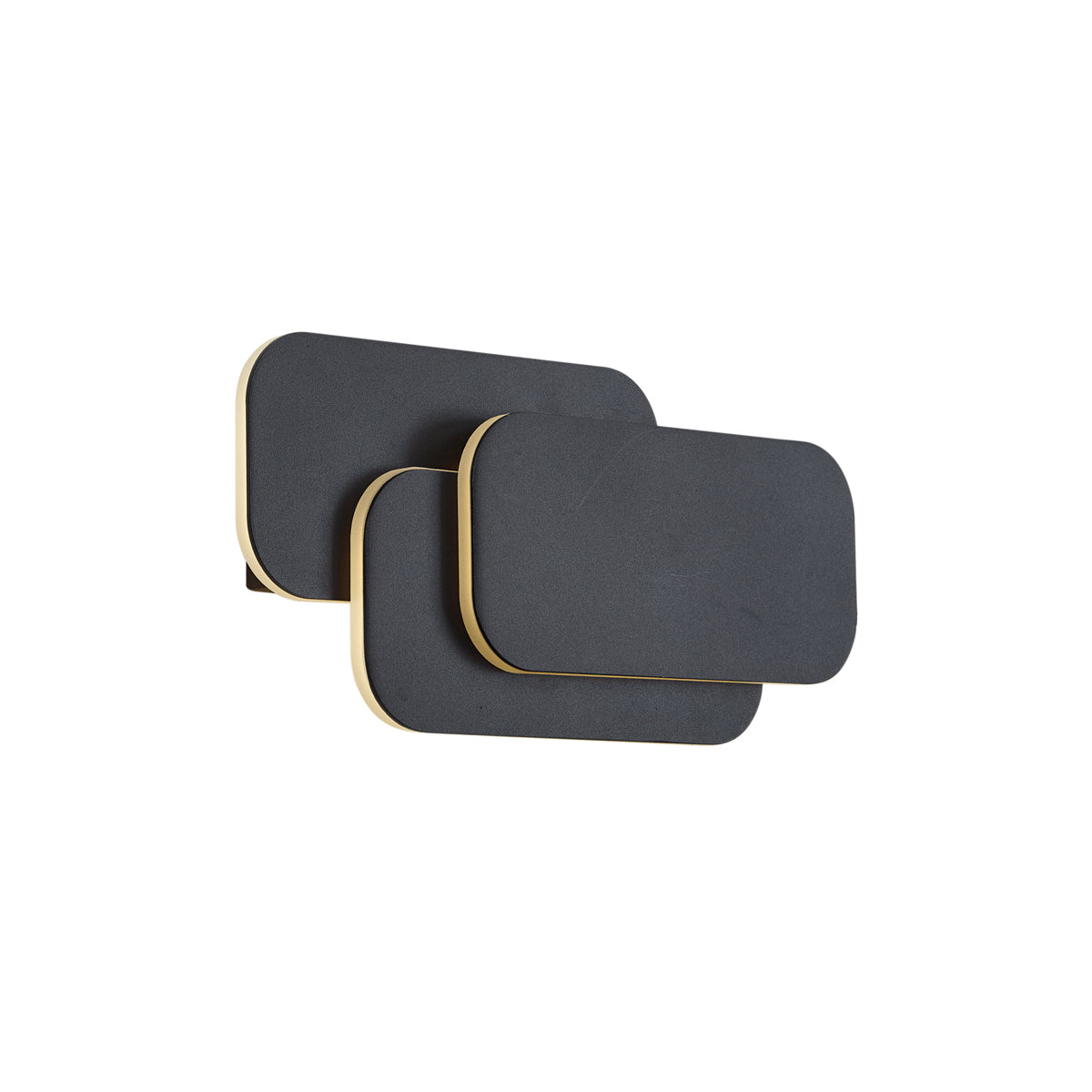 QAZQA Moderne wandlamp zwart incl. LED 3 staps dimbaar - Dias