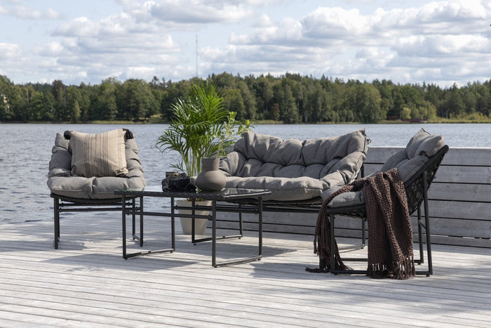 Rebellenclub Limone Loungeset - Zwart