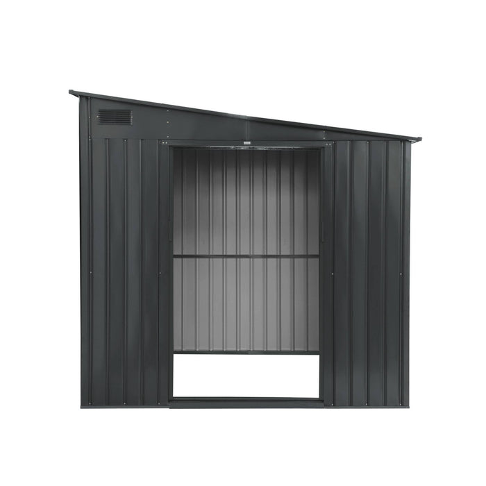 sweeek - Stalen tuinberging 5,5m² met verankeringskit