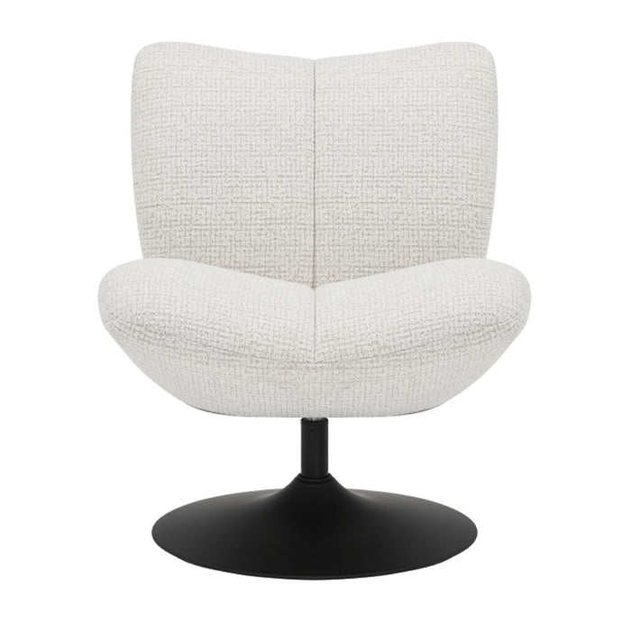 Bronx71 Draaifauteuil Moira gemêleerde stof beige
