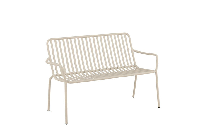 Rebellenclub Electra Tuinbankje - 130 x 64 cm - Beige Ê