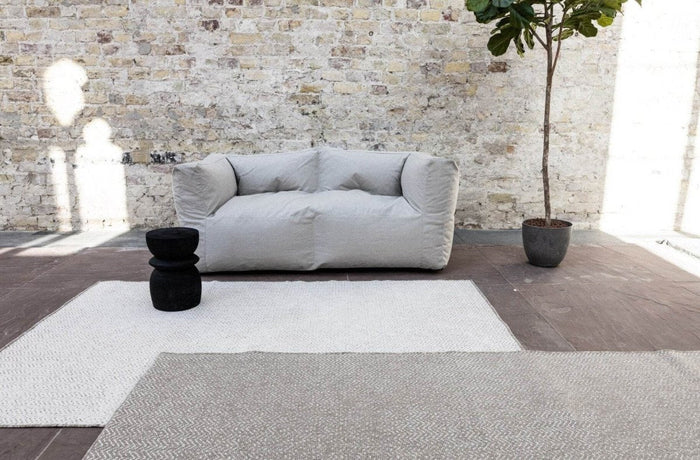 Eva Interior Buitenkleed Dahl bruin|grijs dubbelzijdig - 160 x 230 cm