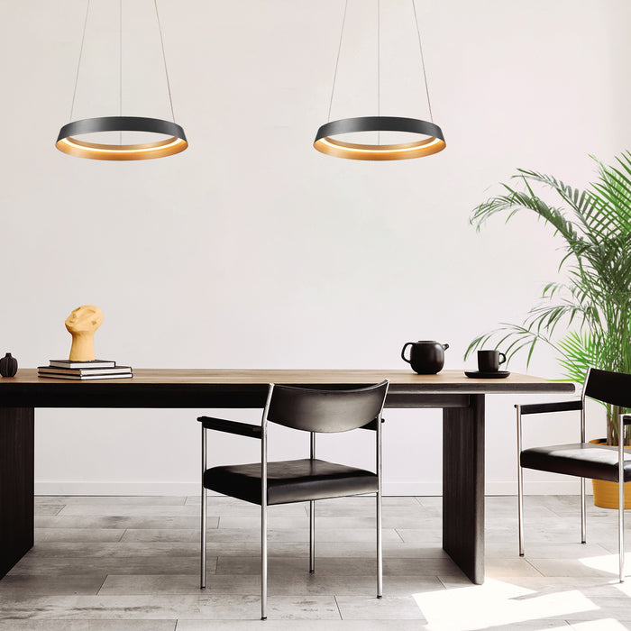 Steinhauer - Hanglamp Zwart Metaal - 60x60x150cm - Ringlux Taps