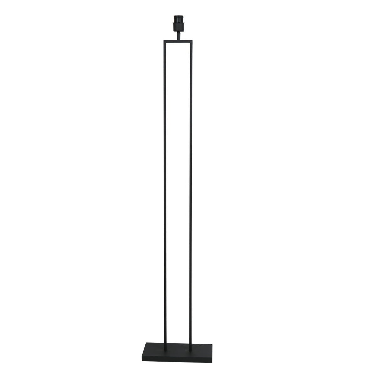 Steinhauer - vloerlamp - Stang - zwart - linnen metaal - Ø 50cm - E27