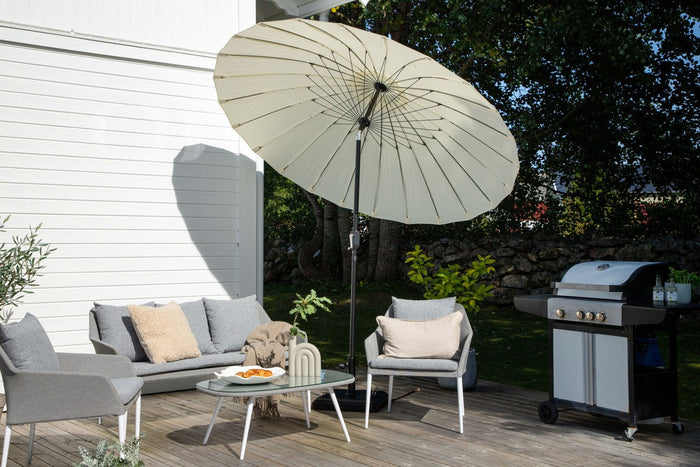 Rebellenclub Poppy Parasol - ¿270 cm - BeigeÊ