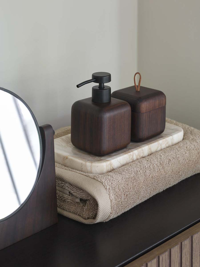 Ebony Zeepdispenser Pecan | Bruin | Hout