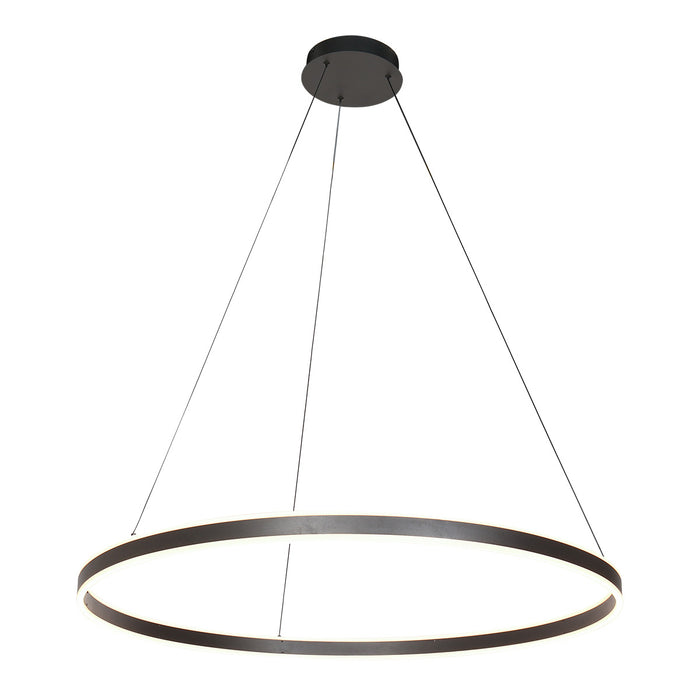 Steinhauer - Hanglamp Zwart Metaal - 100x100x190cm - Ringlux
