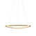 QAZQA Design hanglamp goud 3-staps dimbaar - Organico