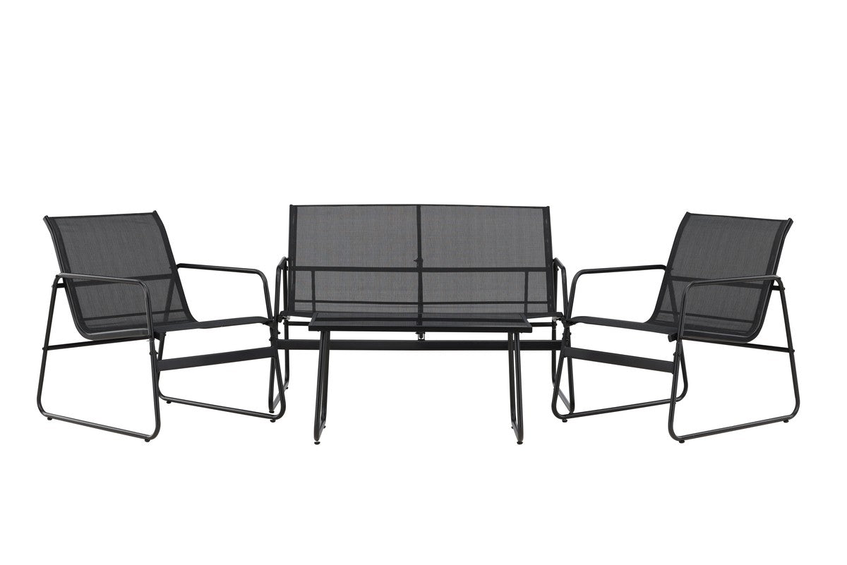 Rebellenclub Mistral Loungeset - Zwart
