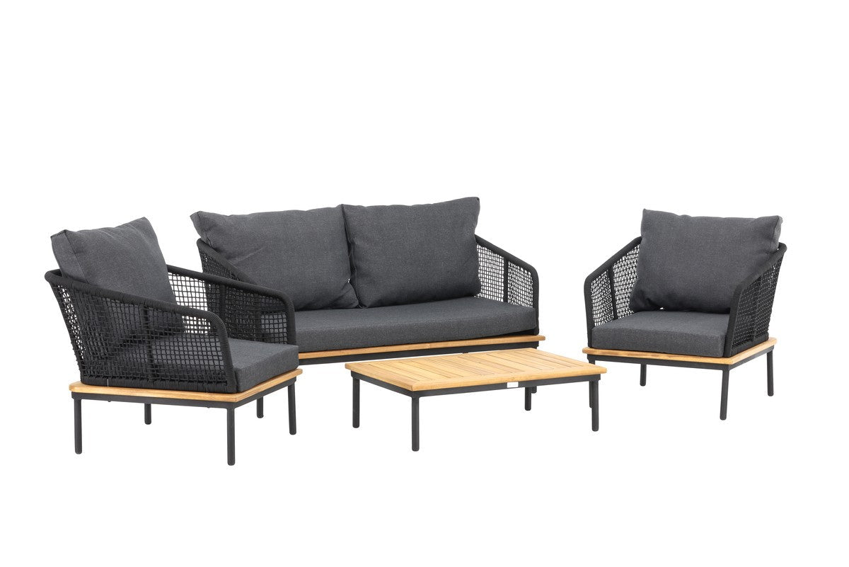 Rebellenclub Matteo Loungeset - ZwartÊ