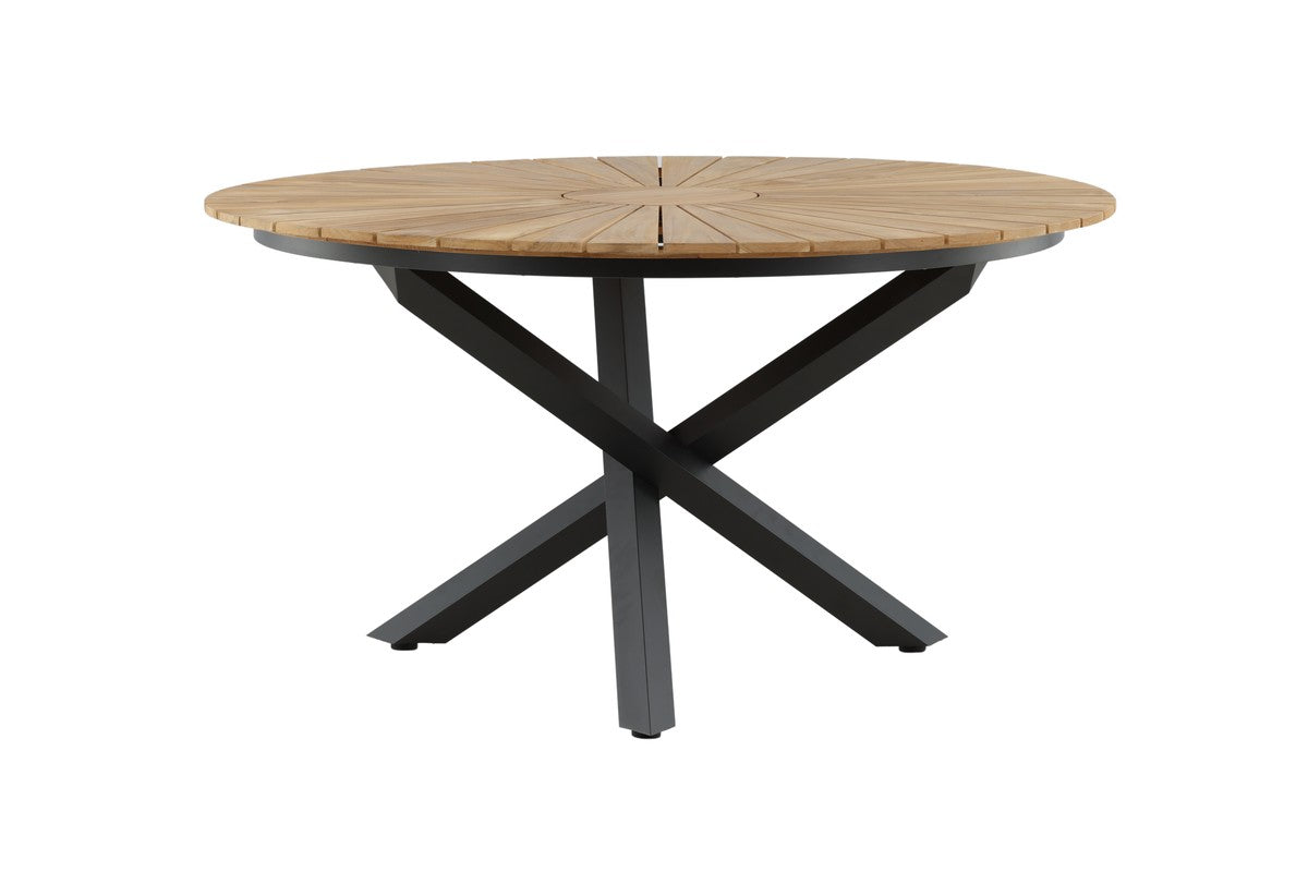 Rebellenclub Tonga Tuintafel - ¿140 cm - Zwart