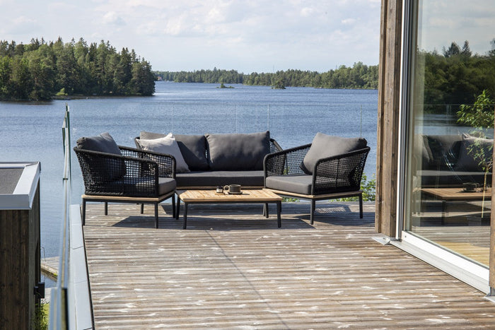 Rebellenclub Matteo Loungeset - ZwartÊ