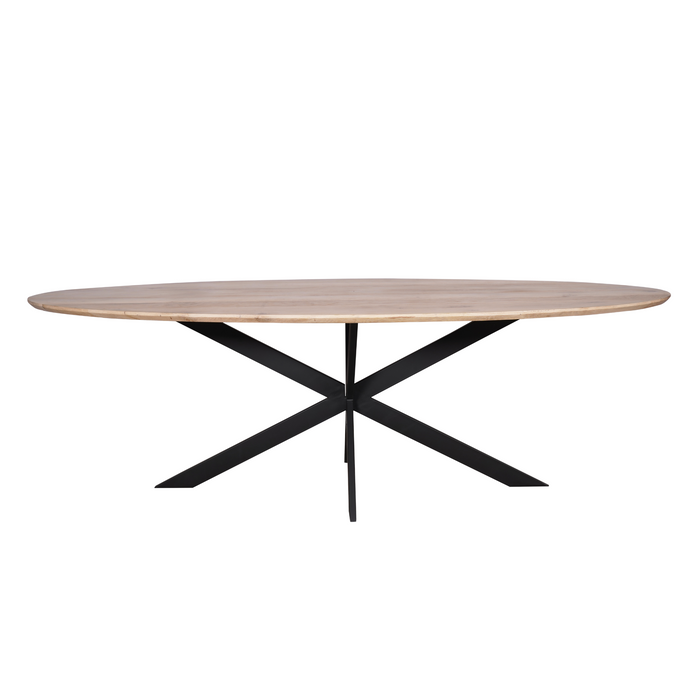 Starfurn Eiken eettafel Ferris | Ovaal 210 cm | Naturel