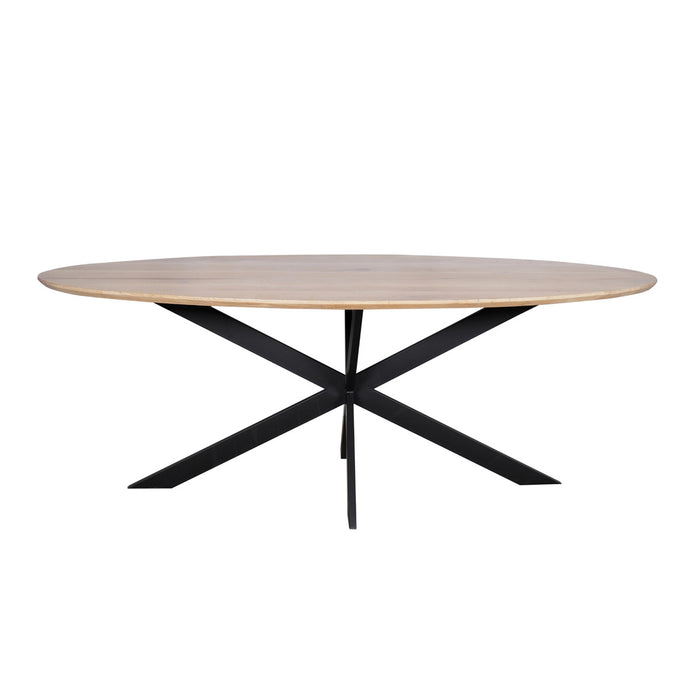 Starfurn Eiken eettafel Ferris | Ovaal 210 cm | Naturel