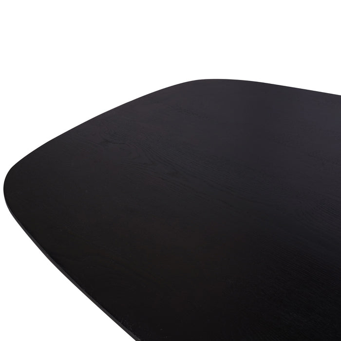 Starfurn Eiken eettafel Ferris | Deens Ovaal 240 cm | Zwart