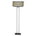 Steinhauer - vloerlamp - Stang - zwart - bamboe metaal - Ø 50cm - E27