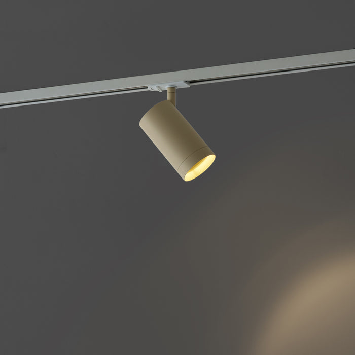 QAZQA Moderne spot beige voor railsysteem 1-fase GU10 70mm - Iconic