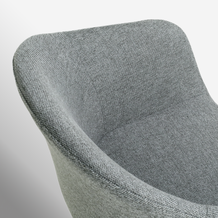 Nolon Nout-Otis Bureaustoelen Set van 2 - Donkergrijs - Zwart