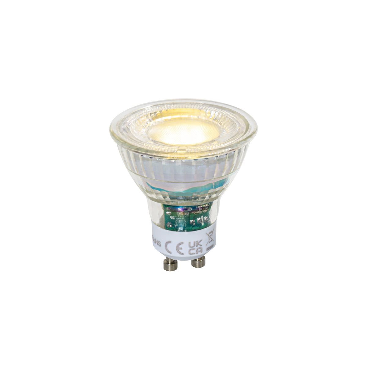 LUEDD GU10 50mm dimbare LED lamp helder 2.5W 450 lm 3000K