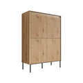Meubella - Dressoir Timoteo - Eiken - 98 cm - Hoog