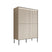 Meubella - Dressoir Timoteo - Beige - 98 cm - Hoog