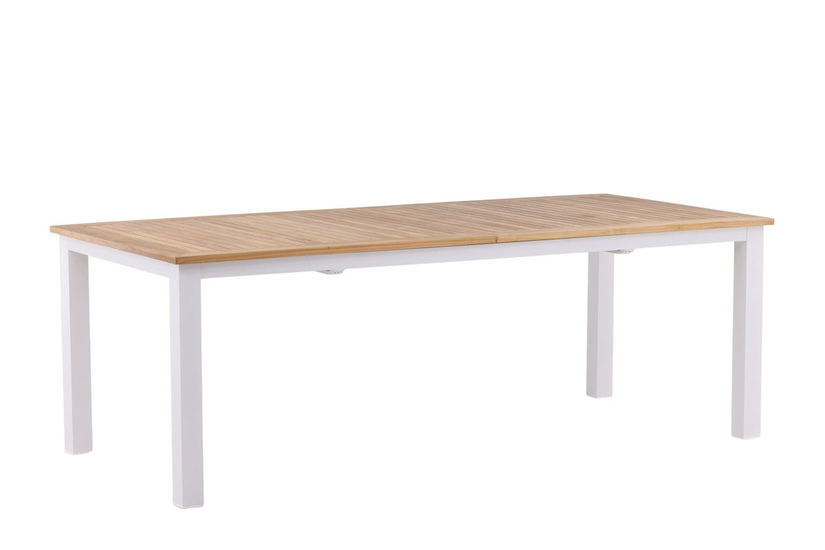 Rebellenclub Castor Tuintafel - 224 x 100 cm - Wit