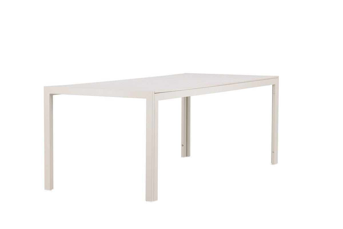Rebellenclub Argento Tuintafel - 205 x 90 cm - Beige