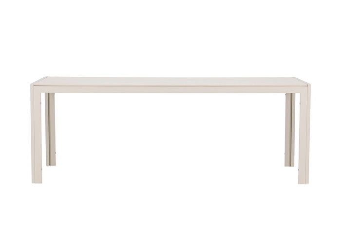Rebellenclub Argento Tuintafel - 205 x 90 cm - Beige