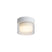 QAZQA Moderne plafondlamp wit met helder glas  - Puck