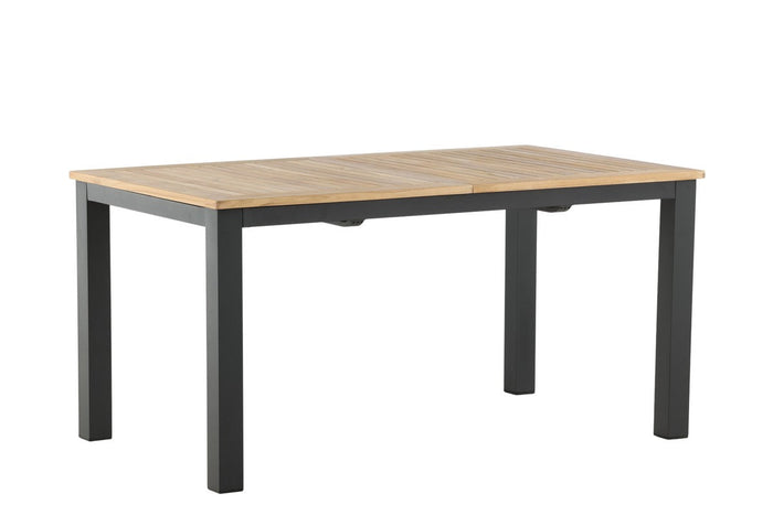 Rebellenclub Castor Tuintafel - 152 x 90Ê cm - Zwart