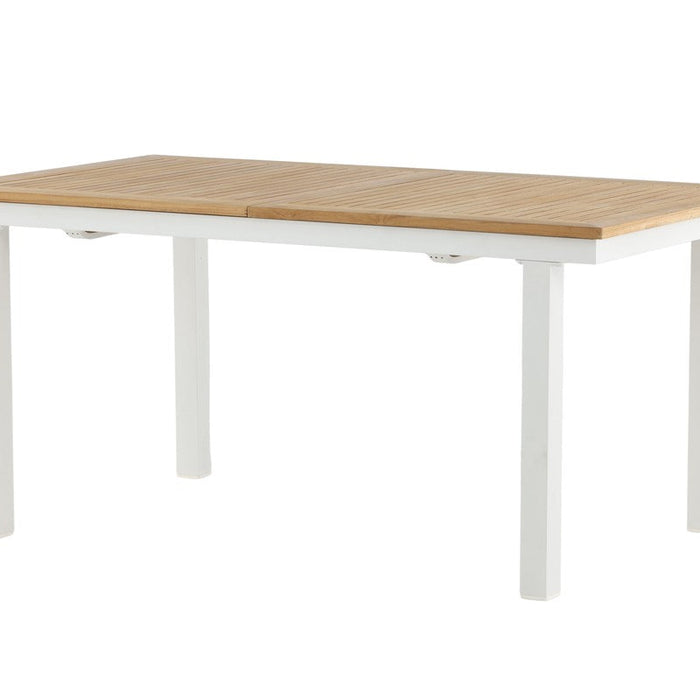 Rebellenclub Castor Tuintafel - 160 x 90Ê cm - Wit