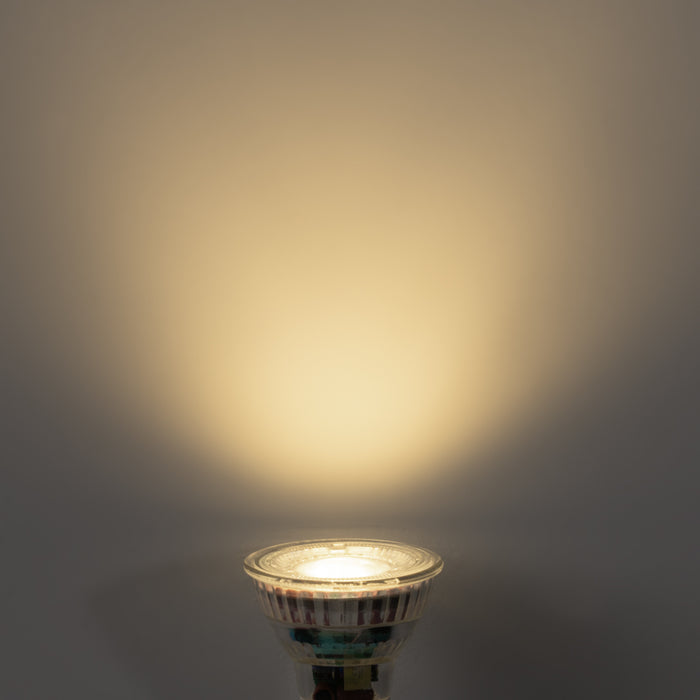 LUEDD GU10 50mm dimbare LED lamp helder 2.5W 450 lm 3000K