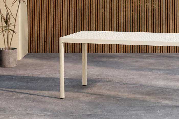 Rebellenclub Minosa Tuintafel - 150 x 85 cm - Beige