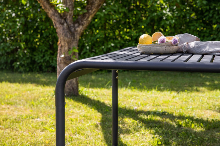 Rebellenclub Apollo Tuintafel - 200 x 100 cm - Antraciet