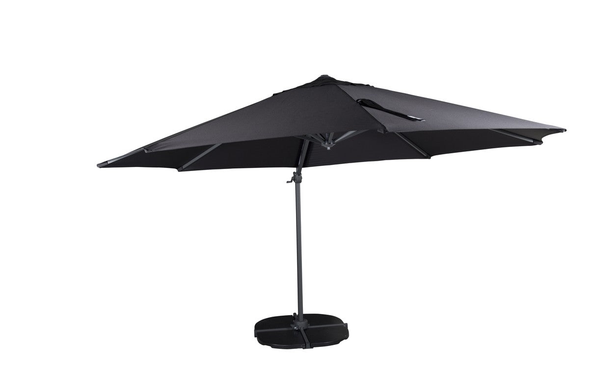 Rebellenclub Vio Parasol - ¿350 cm - Zwart