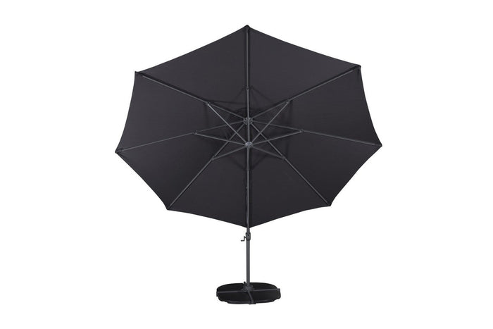 Rebellenclub Vio Parasol - ¿350 cm - Zwart