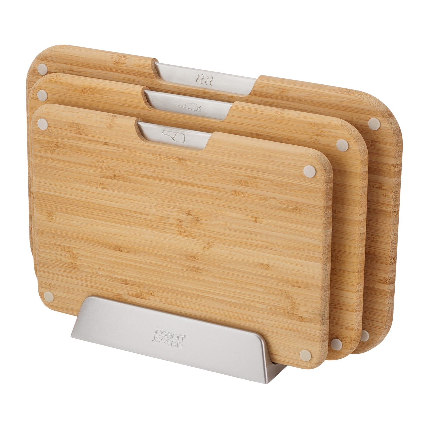 Joseph Joseph Nest Snijplanken - Set van 3 - Bamboo