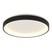 Steinhauer - plafonniere - Ringlede - zwart - kunststof - Ø 38cm -