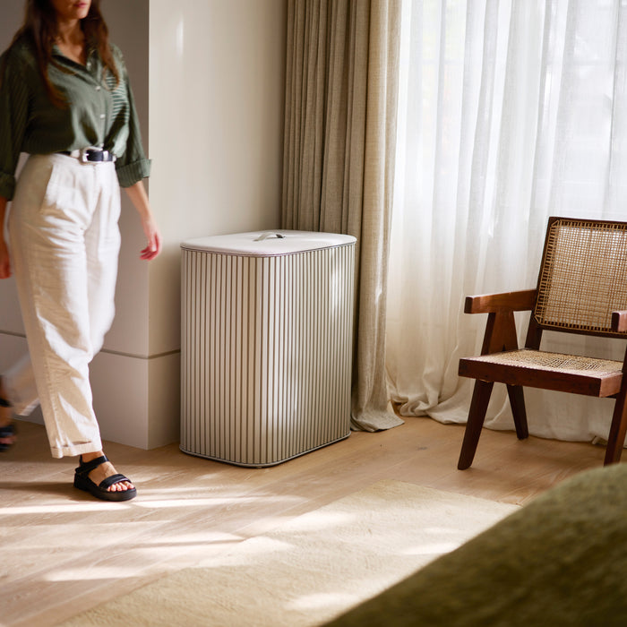 Joseph Joseph Tota Luxe Trio Wasmand 90 L - Ecru