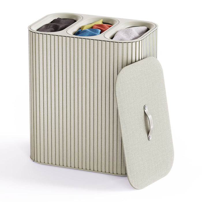 Joseph Joseph Tota Luxe Trio Wasmand 90 L - Ecru