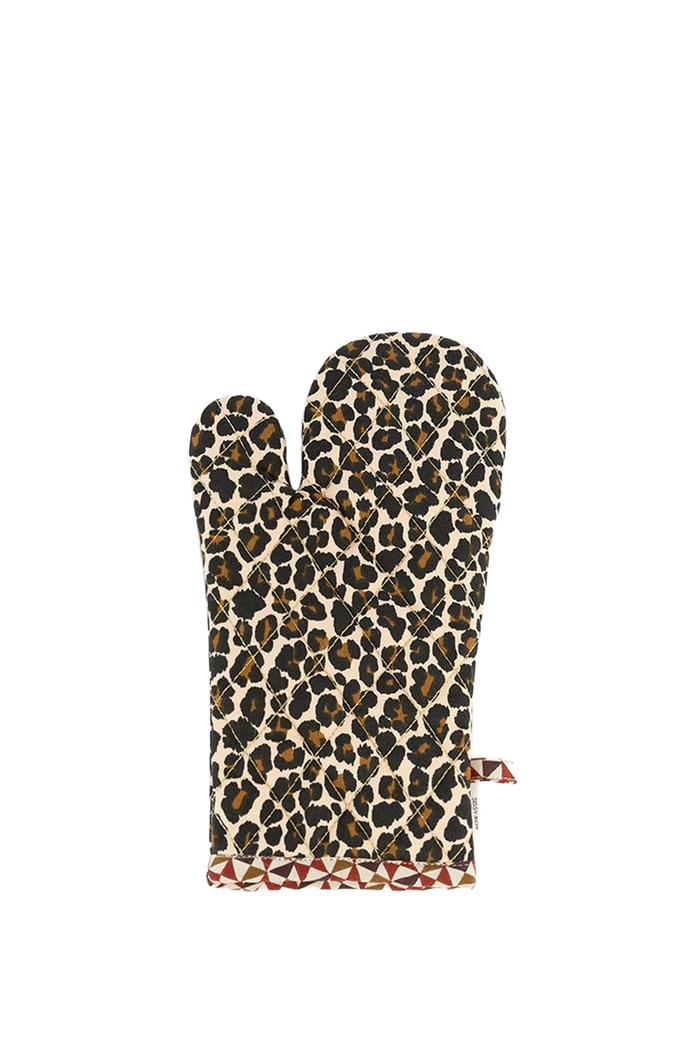 Sissy-Boy Bruine ovenwant met leopard print