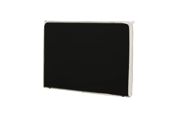 Fjôrd - Hoofdbordhoes Off White Stof - 180x140x10cm - Signe