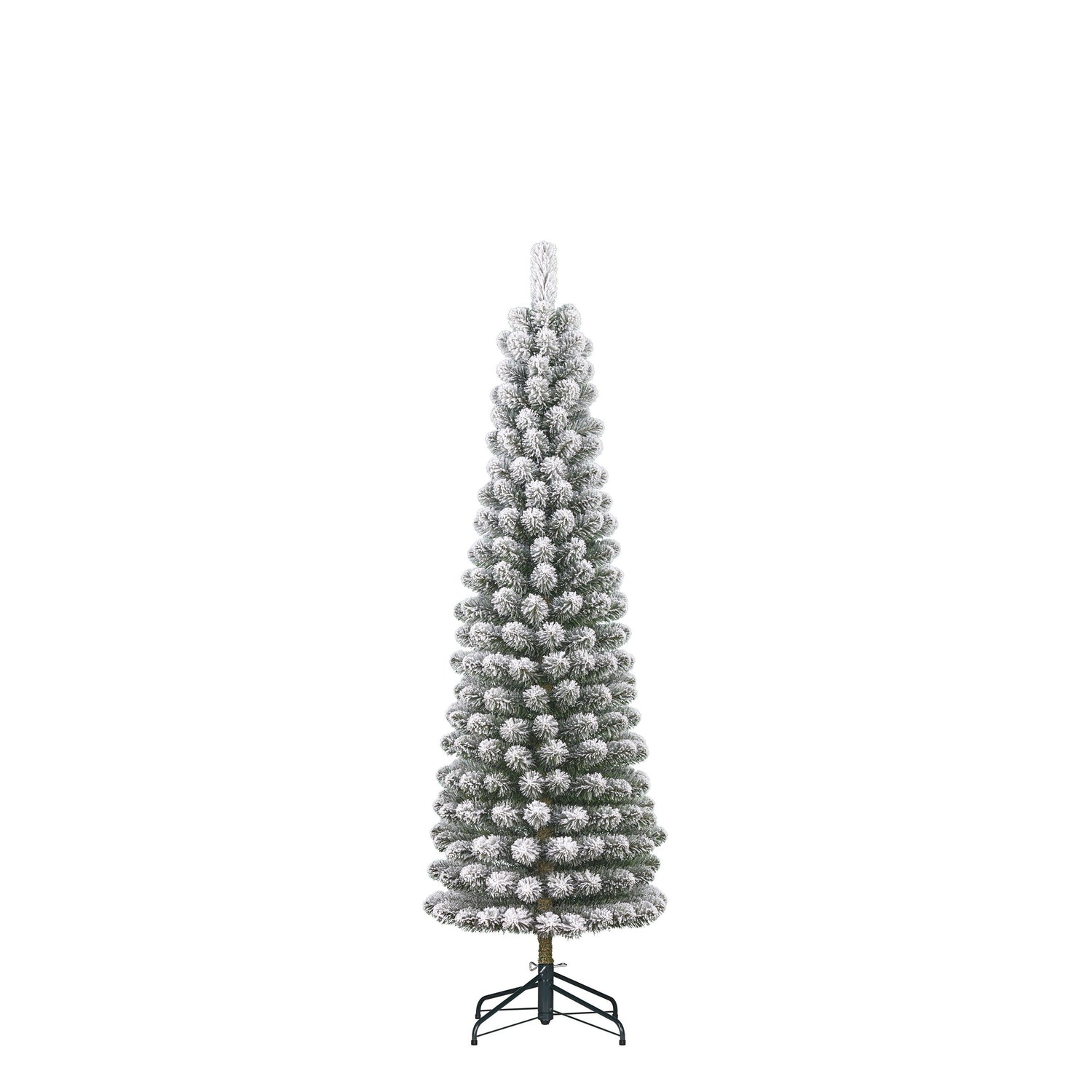 Black Box Trees Charlton Smalle Kunstkerstboom - H185 x Ø53 cm-Groen
